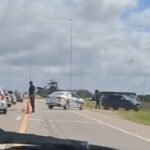 Auto fuera de control embistió a seis personas que esperaban el ómnibus en Toledo