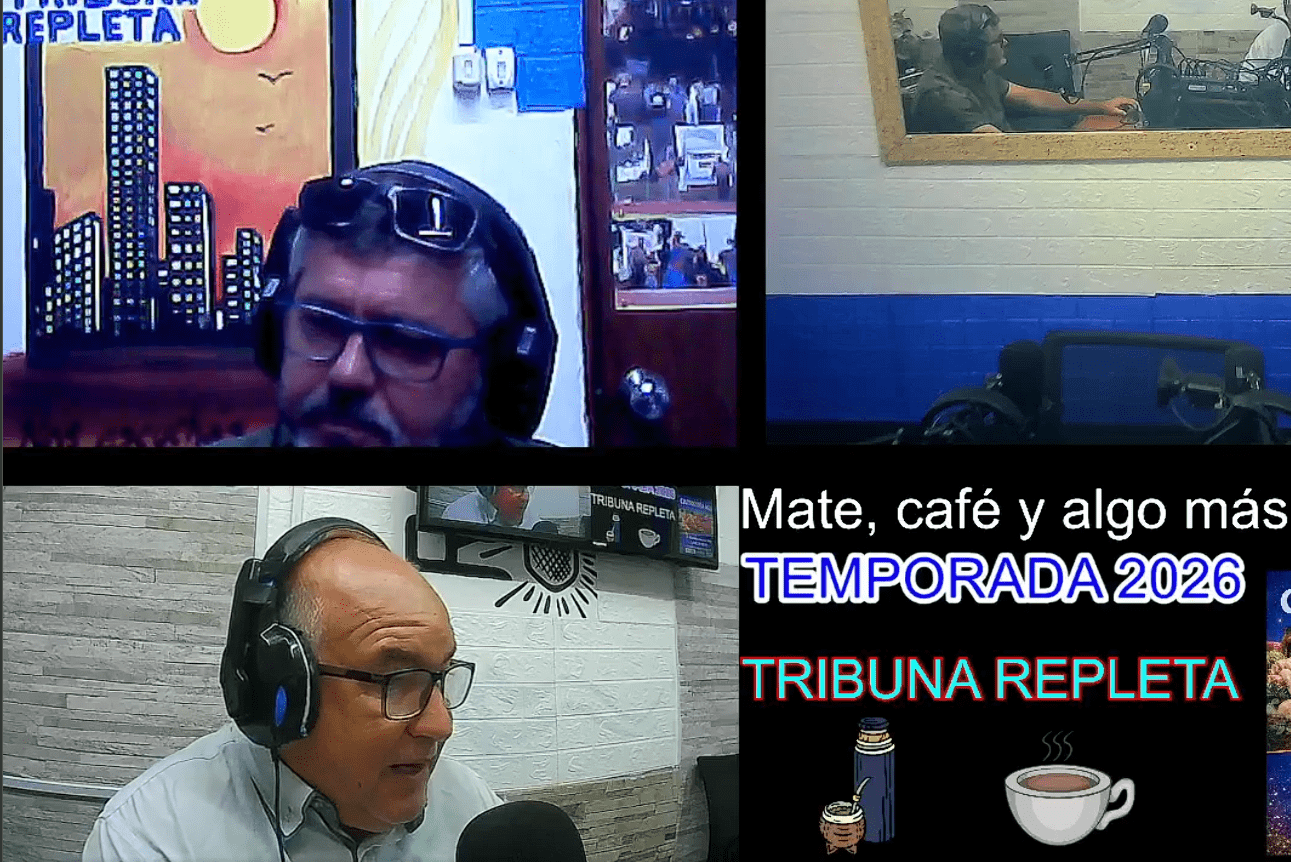mate cafe y algo mas tribuna repleta