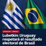 Flávio Bolsonaro y Lula disputarán la segunda vuelta en Brasil